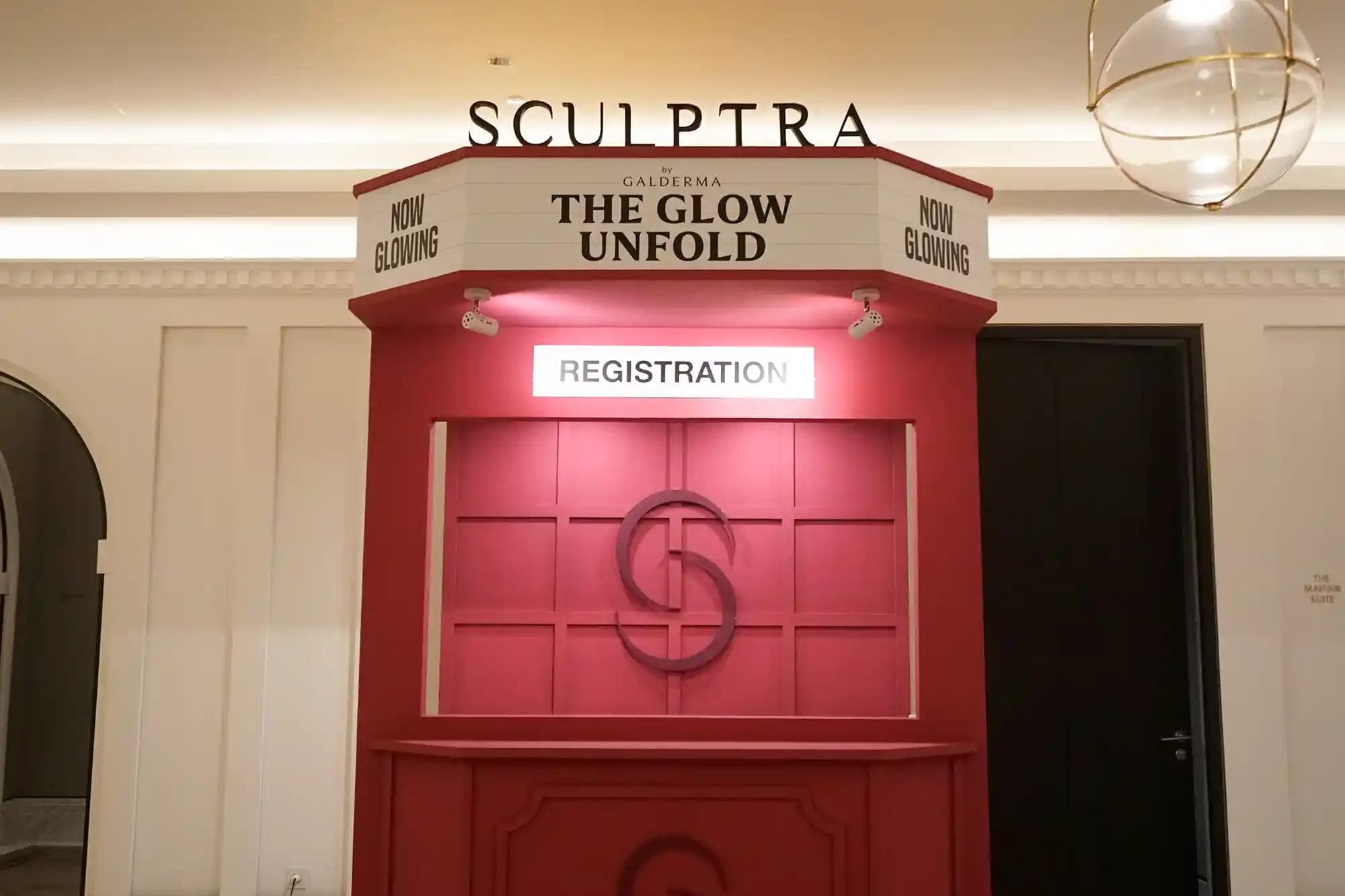 Registration Area - Sculptra Gain - Katakita Live Vendor Production Beauty Brand Gathering Launching Event Langham